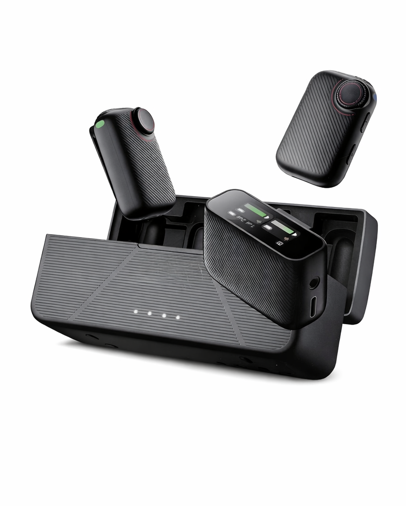 Microfone de Lapela Sem Fios