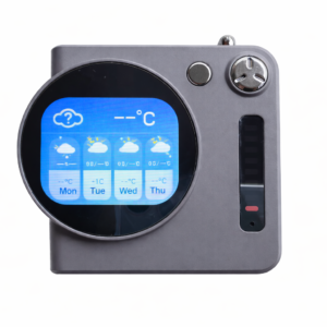 Coluna Bluetooth com Ecrã Inteligente