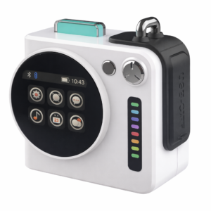 Coluna Bluetooth com Ecrã Inteligente